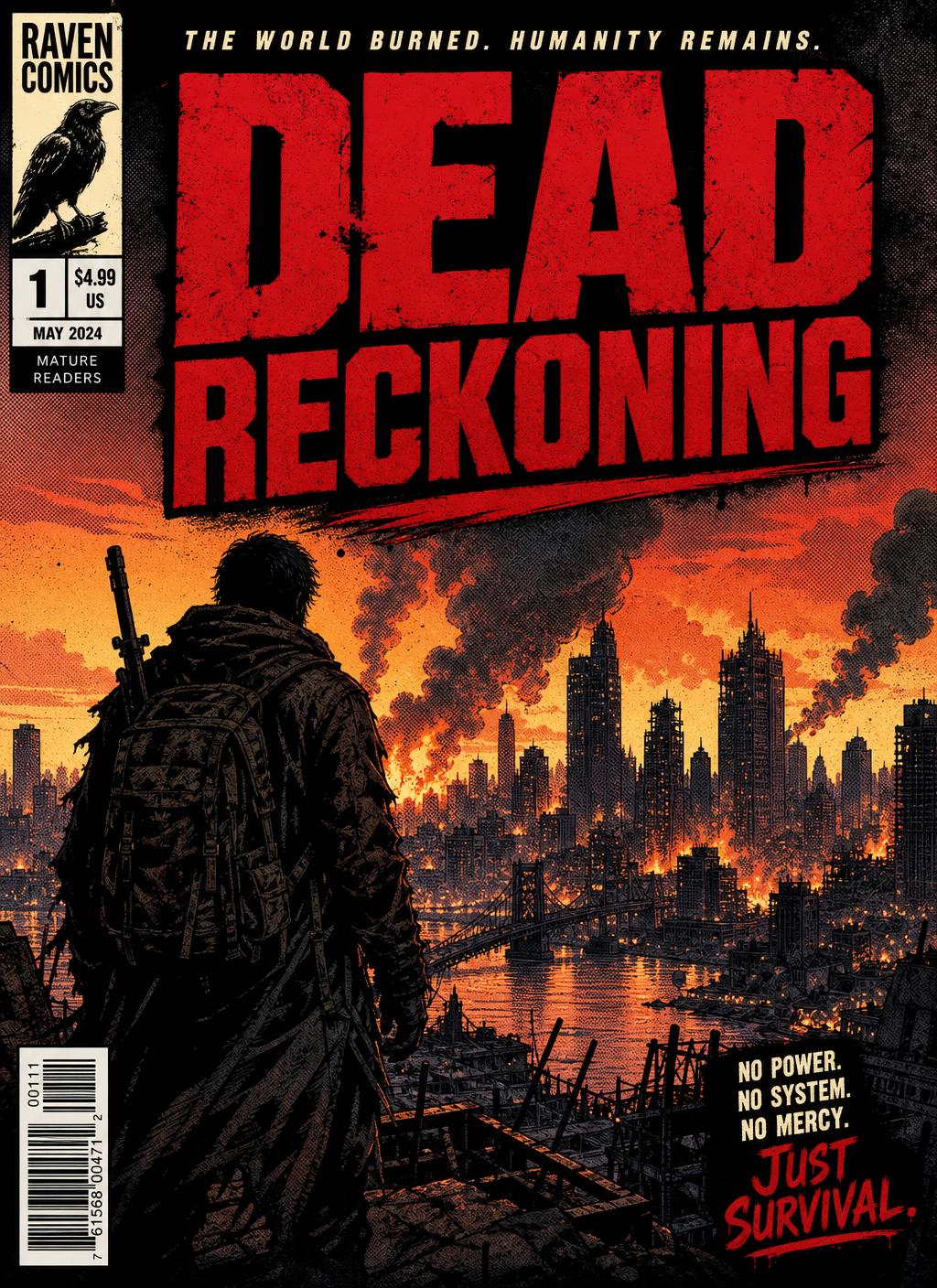 Issue one cover: Dead Reckoning