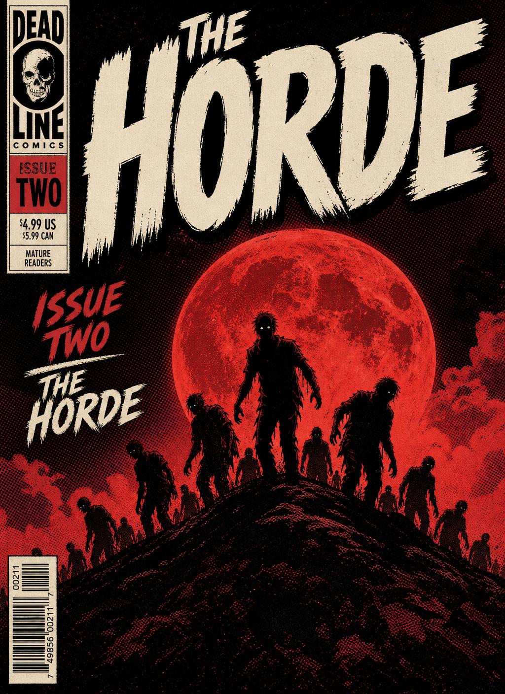 Issue two cover: The Horde