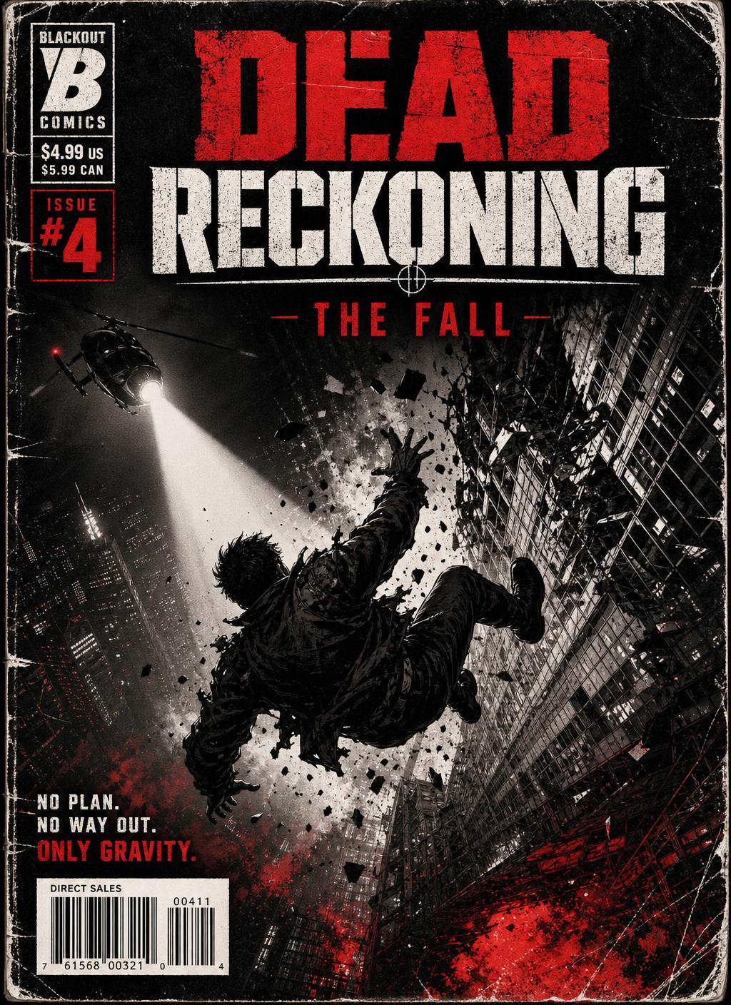 Issue four cover: The Fall